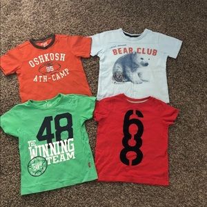 Bundle 5-6 Y.O. Of Branded T-shirts